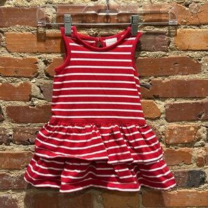 Summer Striped Cotton dress, Hanna Andersson, 12-18 months, so cute! 4th of July